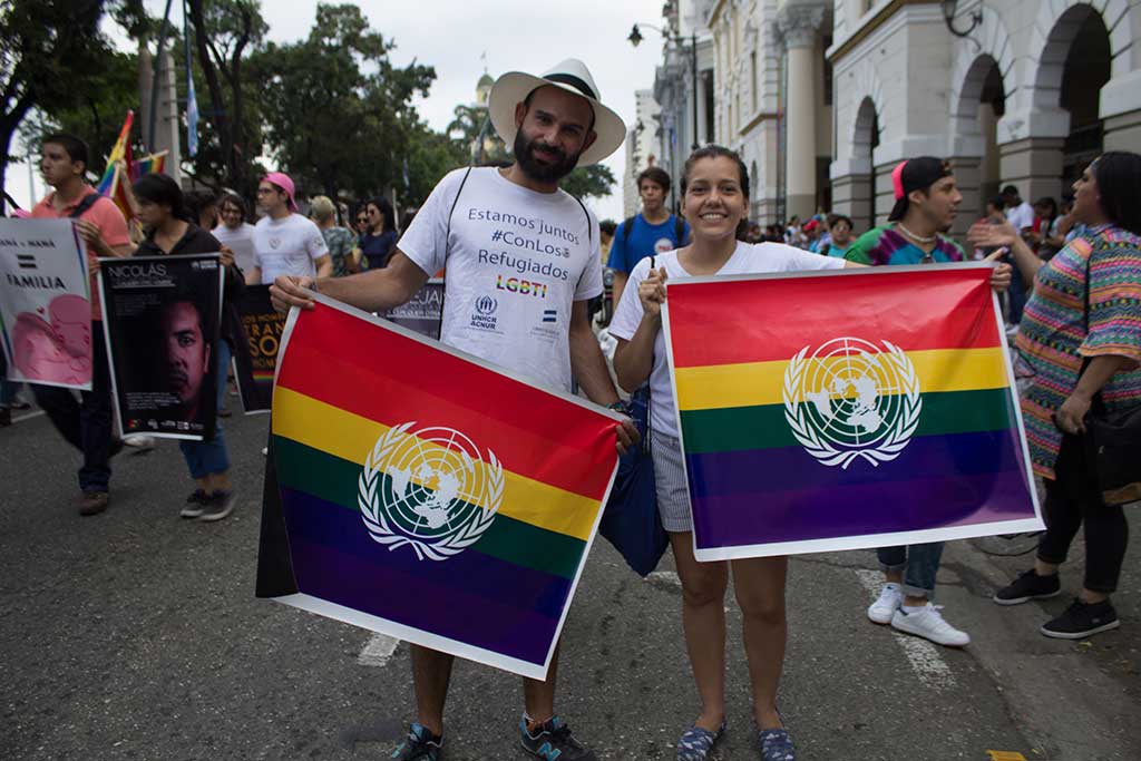 marcha del orgullo LGBTI en Guayaquil