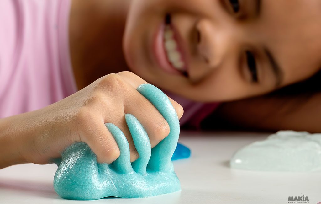 slime de niños