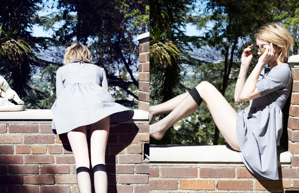 Emma Roberts modela para Elkin, con sede en Los Angeles es la marca de las ...